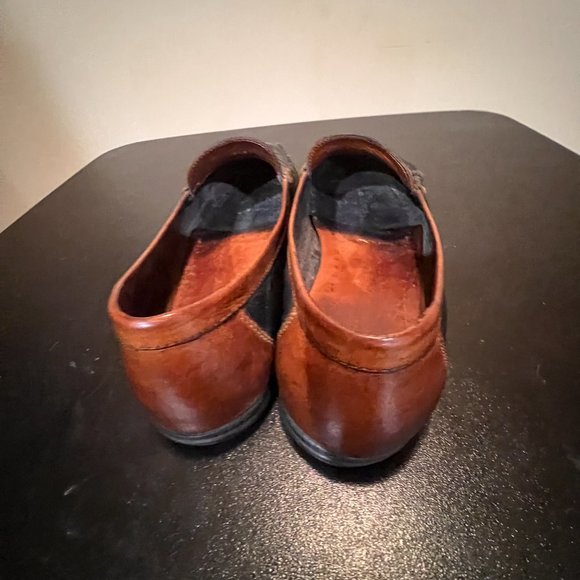Bally leather casual slip-on loafers shoes 9 1/2 main image 16